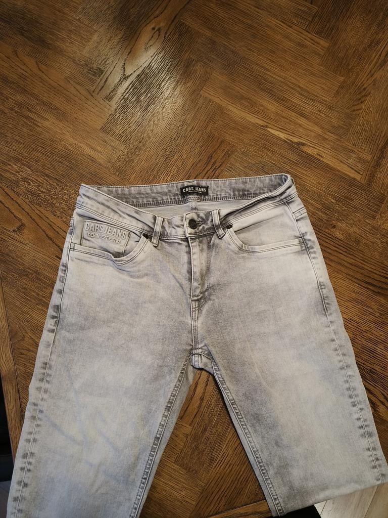Cars Jeans spijkerbroek maat M (W31/L32), Ophalen of Verzenden, Zo goed als nieuw, Grijs, W32 (confectie 46) of kleiner