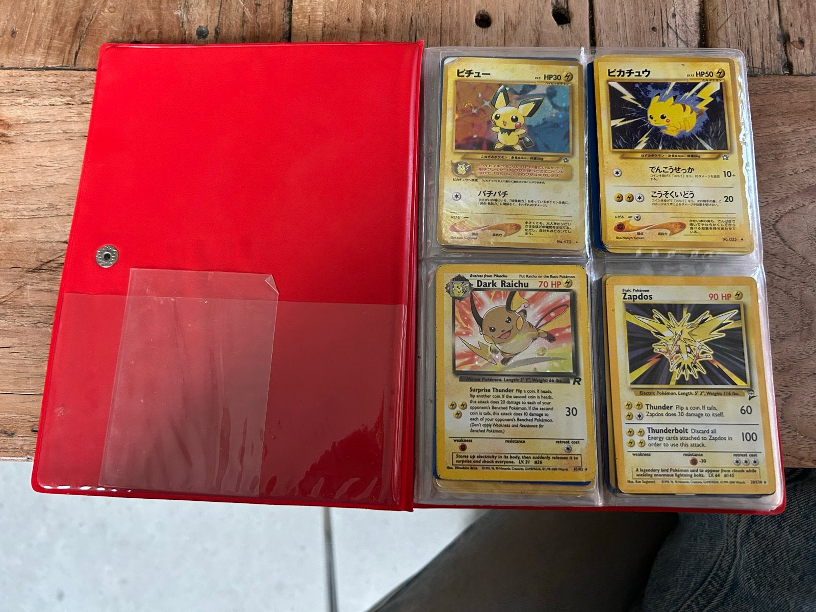Pokémon Kaartencollectie uit de jeugd (1995-2002), Ophalen of Verzenden, Gebruikt, Meerdere kaarten