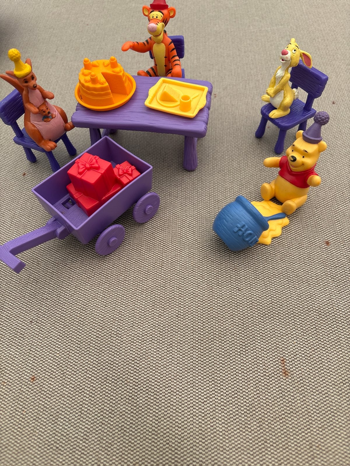 Winnie de Poeh Speelset met Figuren en Accessoires, Ophalen of Verzenden, Gebruikt, Jongen of Meisje