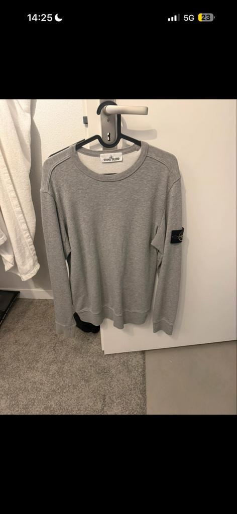 Grijze Stone Island trui maat S, Ophalen of Verzenden, Gedragen, Maat 46 (S) of kleiner, Grijs