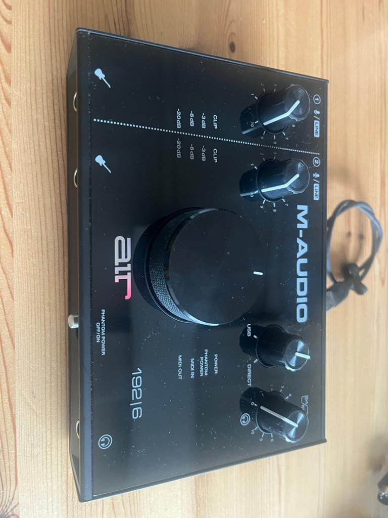 M-Audio AIR 192|6 USB Audio Interface, Computers en Software, Geluidskaarten, Ophalen of Verzenden, Zo goed als nieuw, Extern