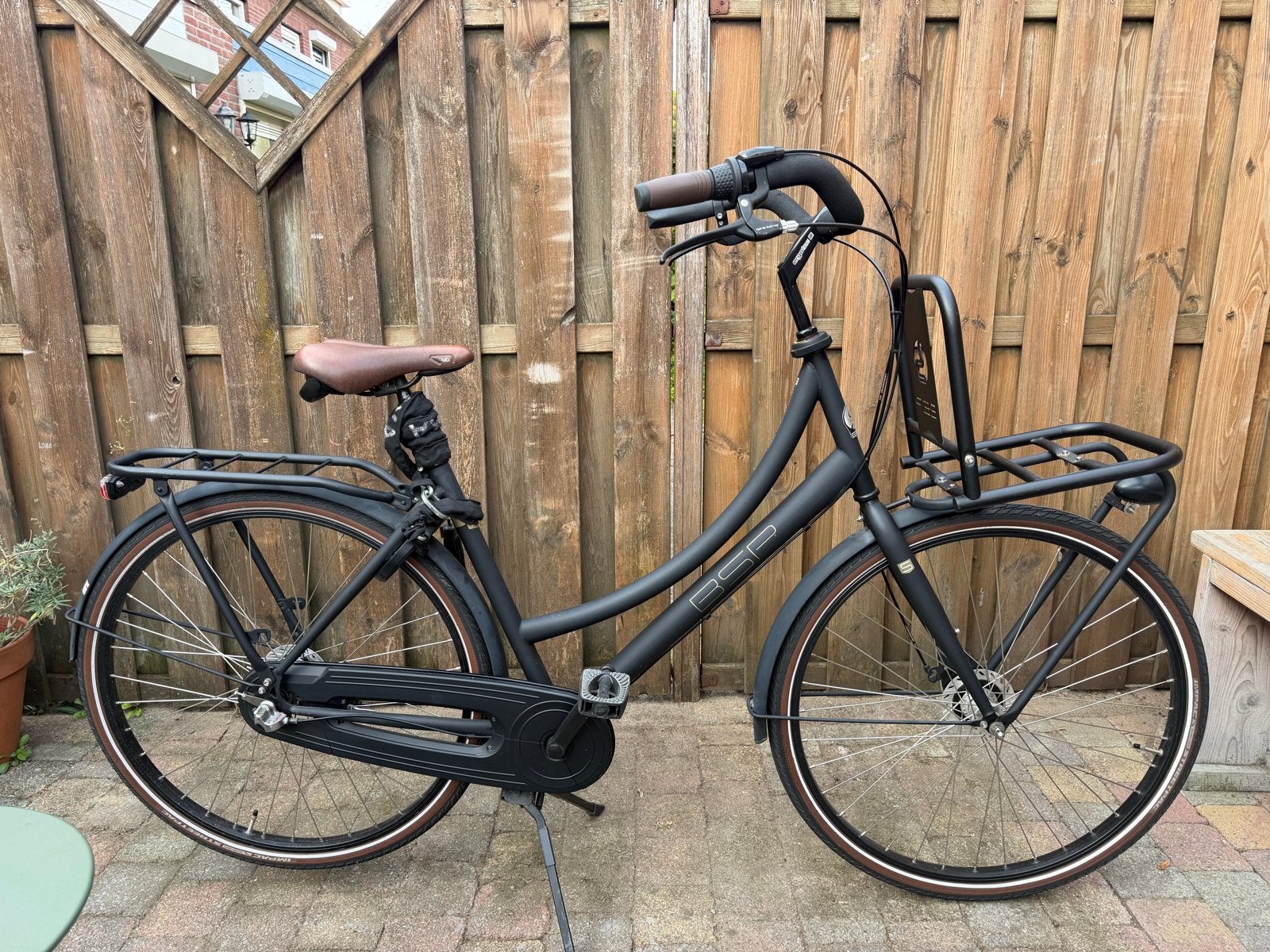 BSP La Scala moederfiets mat zwart, incl. slot, Gebruikt, Versnellingen, 0 zitjes, 50 tot 53 cm