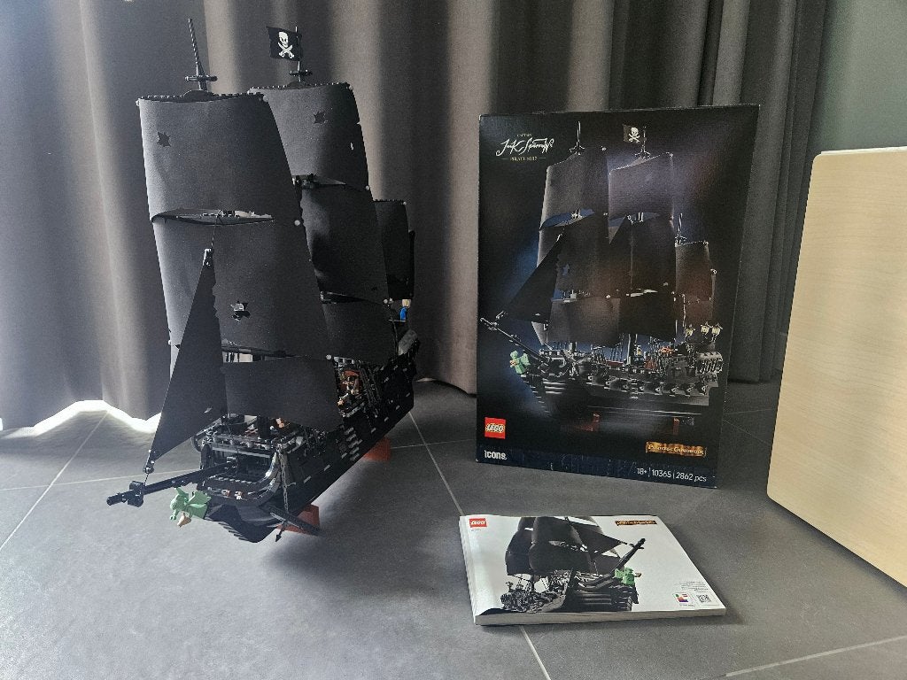 LEGO Icons 10365 Piratenschip Jack Sparrow – nieuw, Lego, Zo goed als nieuw, Compleet, Complete set