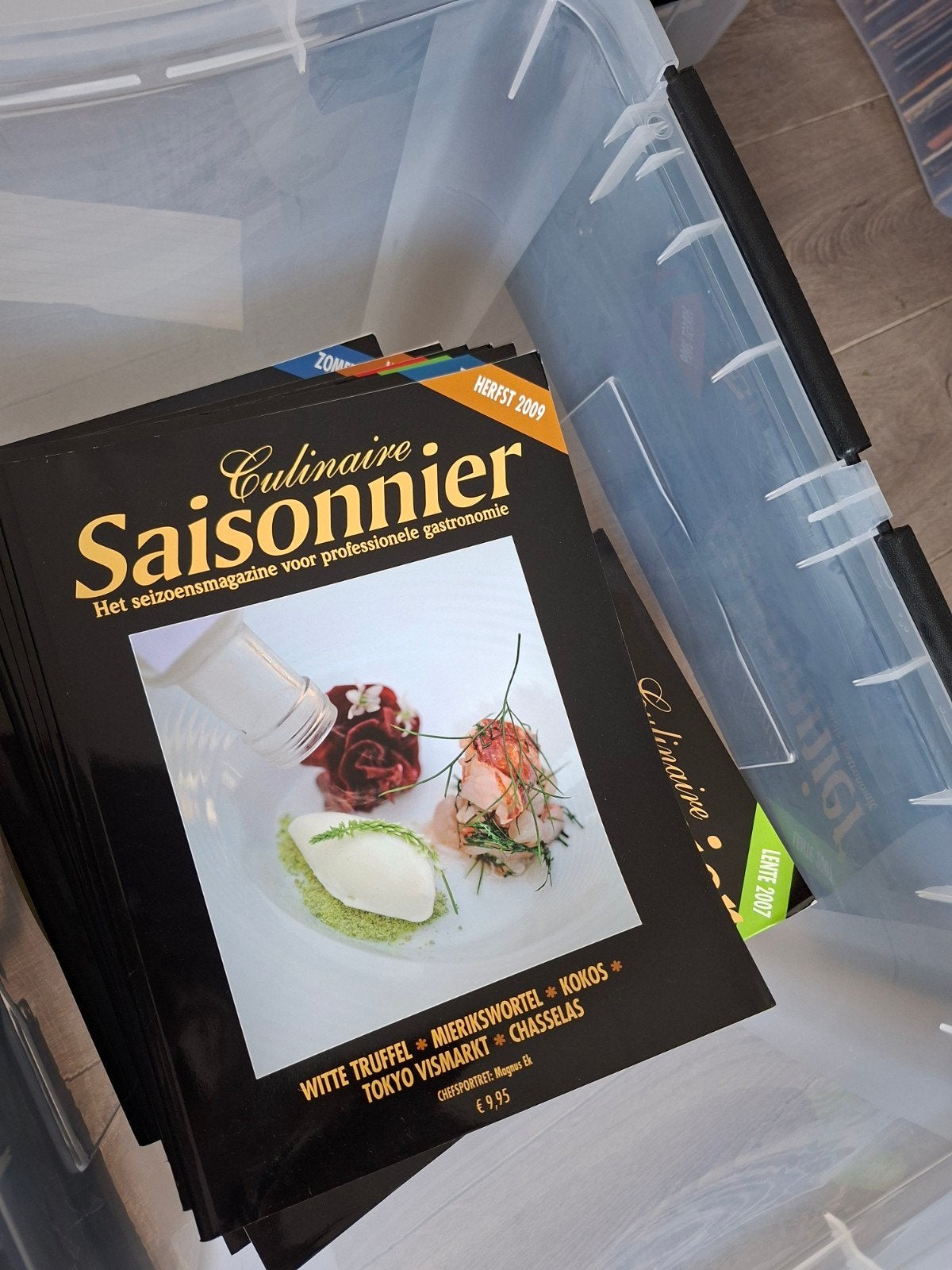 Kooktijdschriften: Saisonnier, Patisserie, Wine Life, Ophalen, Zo goed als nieuw, Overige typen