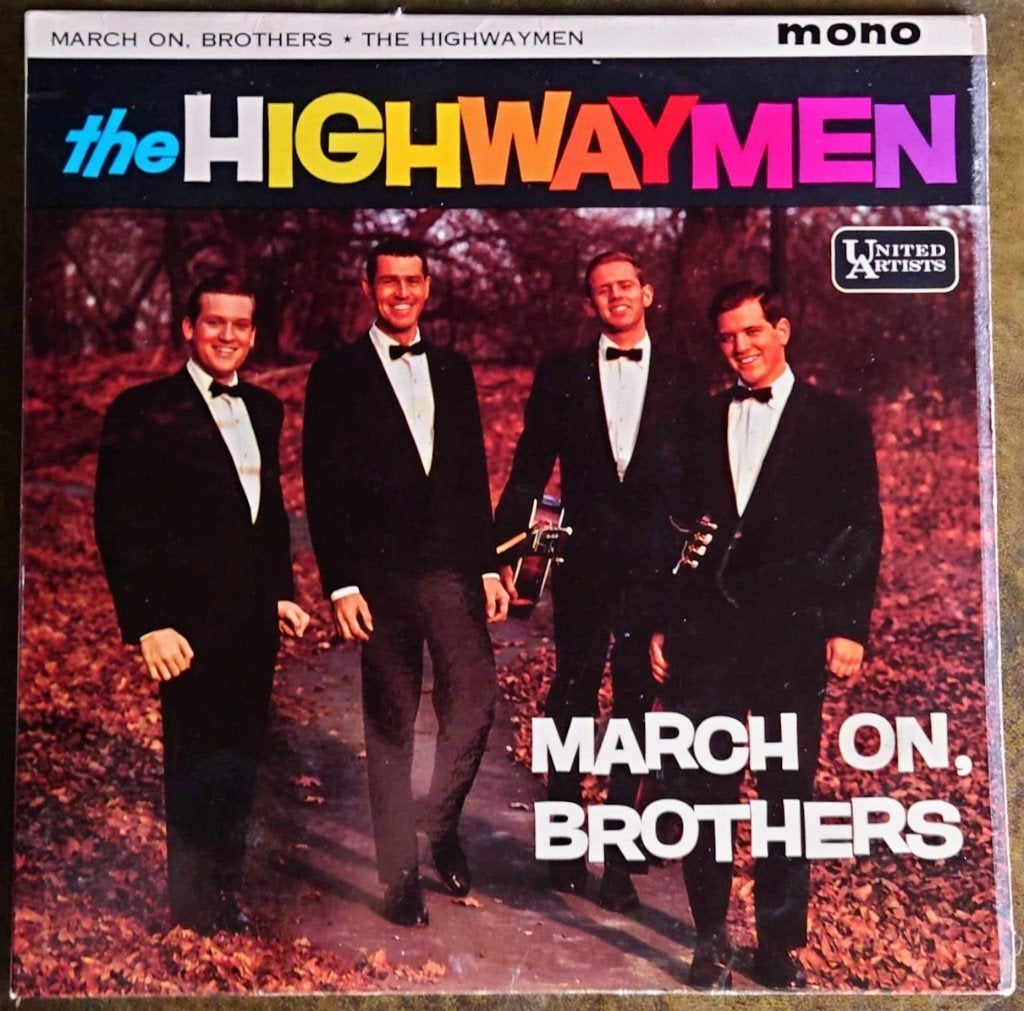 The Highwaymen - March On Brothers!, LP, Gebruikt, Ophalen of Verzenden, 12 inch