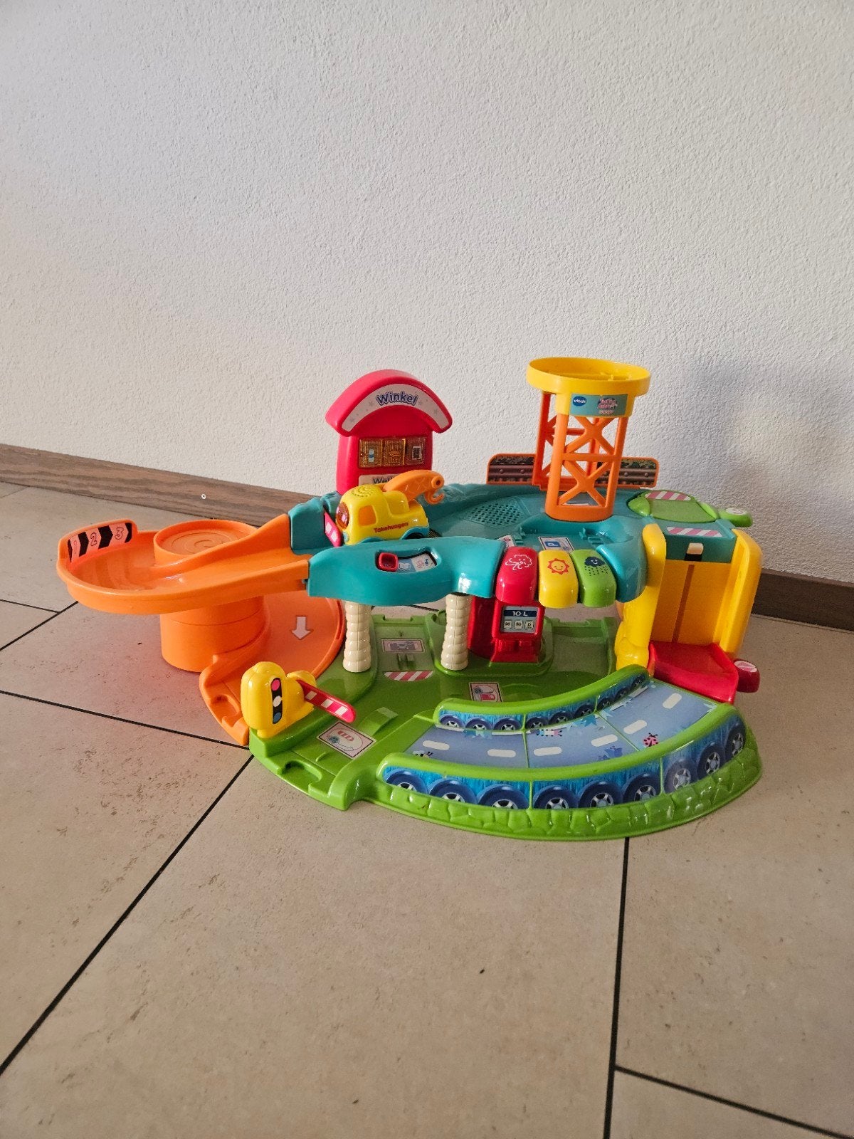 toet toet auto garage incl. Tim Takelwagen, Kinderen en Baby's, Ophalen, 2 tot 4 jaar