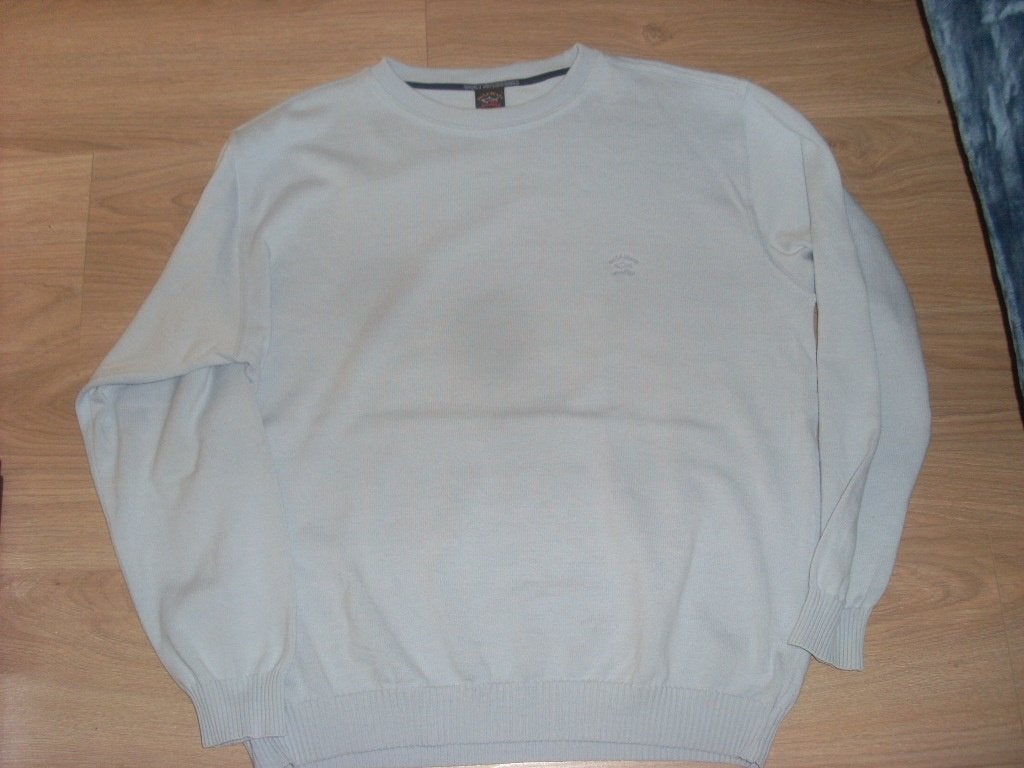 paul & shark trui L wathershild licht blauw, Kleding | Heren, Truien en Vesten, Verzenden, Zo goed als nieuw, Blauw