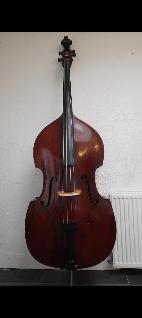 Contrabass, 200j+, Muziek en Instrumenten, Strijkinstrumenten | Contrabassen, Ophalen, Gebruikt, 3/4-contrabas