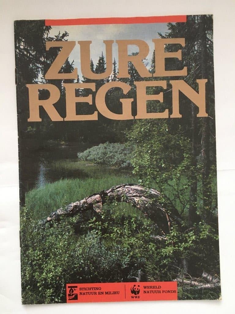 Zure regen. SNM en WWF, Boeken, Ophalen of Verzenden, Nieuw, Natuur algemeen