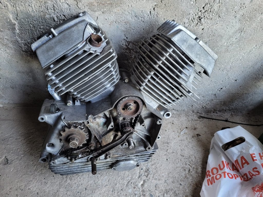 onderdelen Moto Morini, Ophalen, Gebruikt