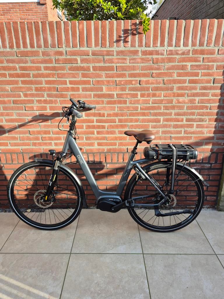 Qwic Premium MN8 35km/u met riemaandrijving en middenmotor, Fietsen en Brommers, Elektrische fietsen, Gebruikt, Qwic, 51 tot 55 cm