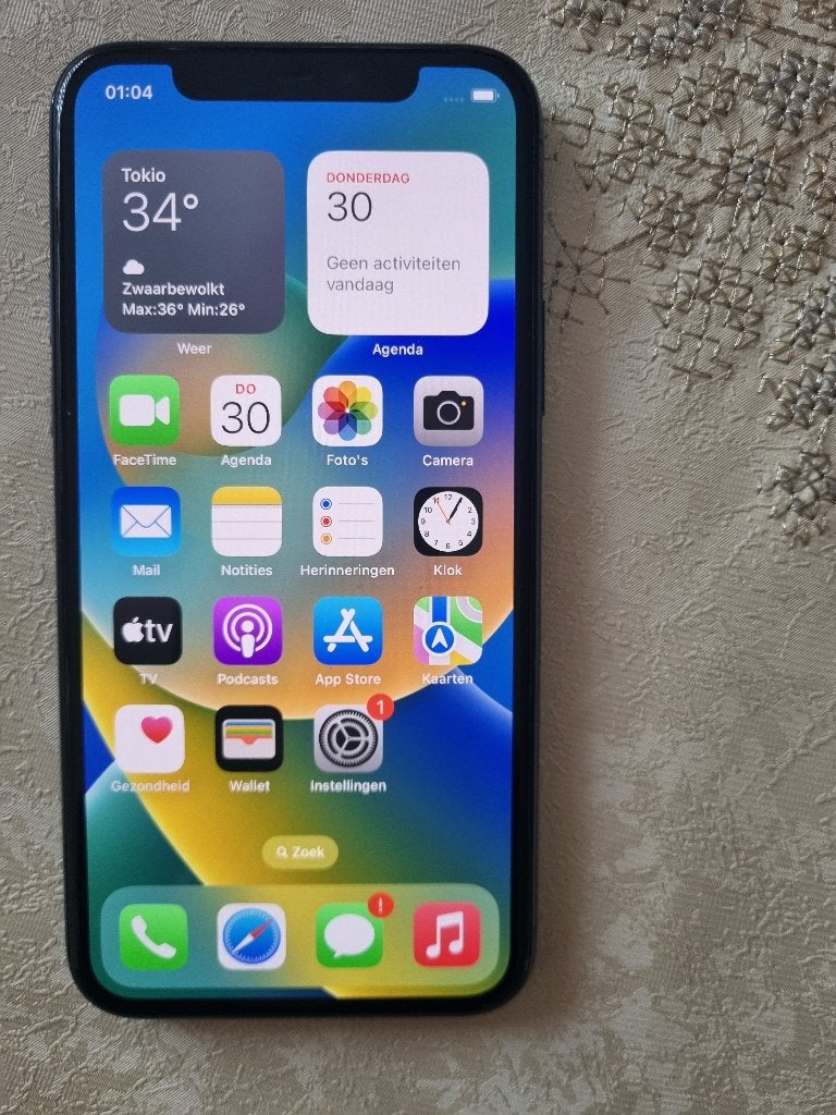 Apple iphone 11 64gb, Telecommunicatie, Zwart, Zo goed als nieuw, 64 GB, 84 %