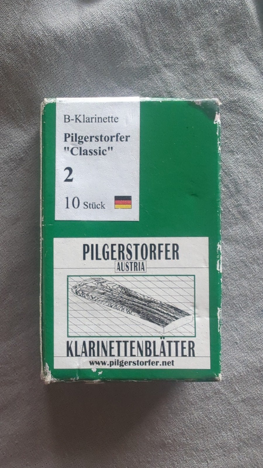 5x Pilgerstorfer Bb klarinet rieten sterkte 2, Ophalen of Verzenden, Nieuw, Hout