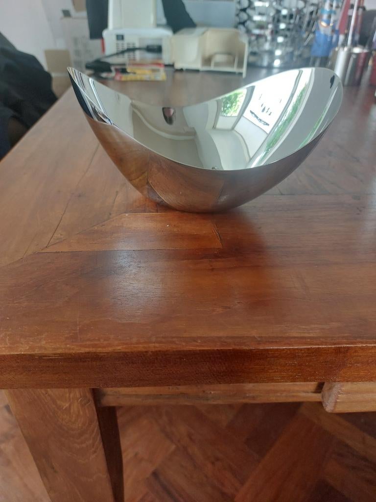 Georg Jensen Bloom Tall schaal medium, Huis en Inrichting, Overige materialen, Gebruikt, Schaal, Ophalen of Verzenden