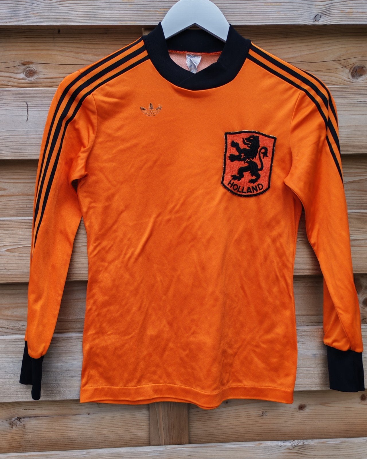 Vintage Adidas Nederland shirt jaren '70 - Kleine maat, Ophalen of Verzenden