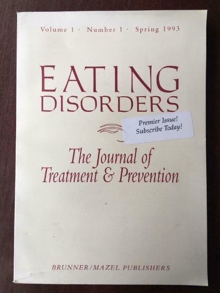 Eating disorders - The journal of treatment & prevention, Verzenden, Gelezen, Lichaam en Geest
