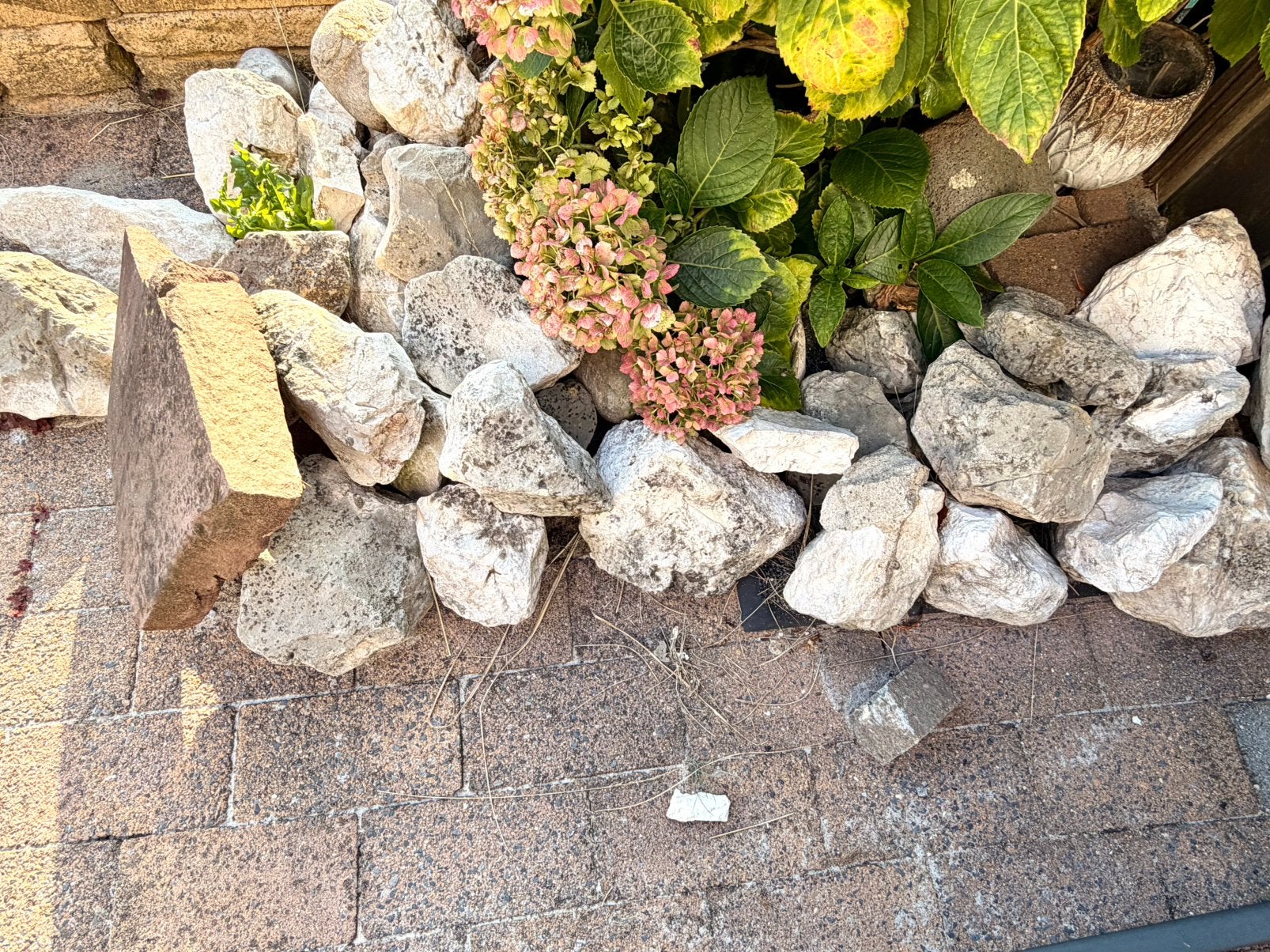 Natuurstenen/ sierkeien/ breukstenen. 30 stuks €20!!, Tuin en Terras, Grind, Keien en Split, Ophalen, Gebruikt, Overige materialen