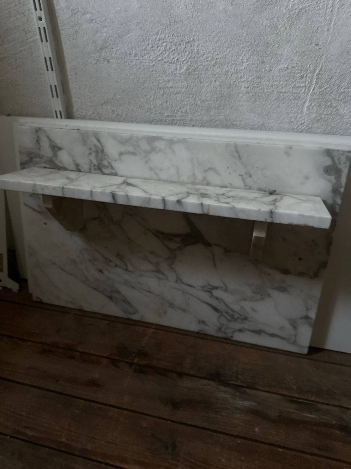 Marmeren plaat voor wastafel - 63x40x15 cm - Puntgaaf, Ophalen of Verzenden, Zo goed als nieuw