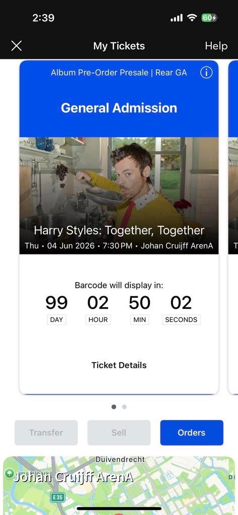 Harry Styles Tickets, Twee personen