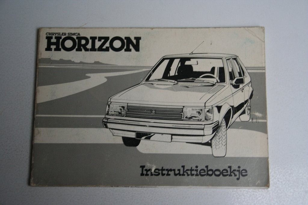 Folder / instruktieboekje Simca/Chrysler Horizon (06-1978) 3, Ophalen of Verzenden