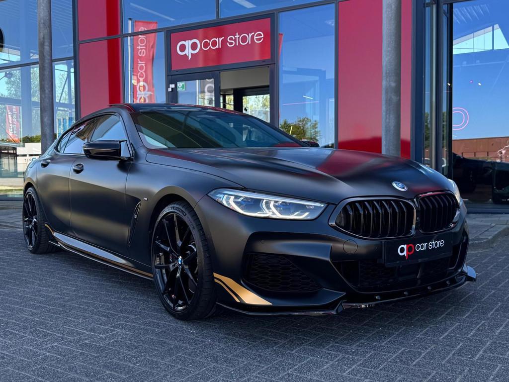 BMW 8-serie Gran Coupé M850i xDrive High Executive Golden T, Automaat, Gebruikt, 4395 cc, Zwart