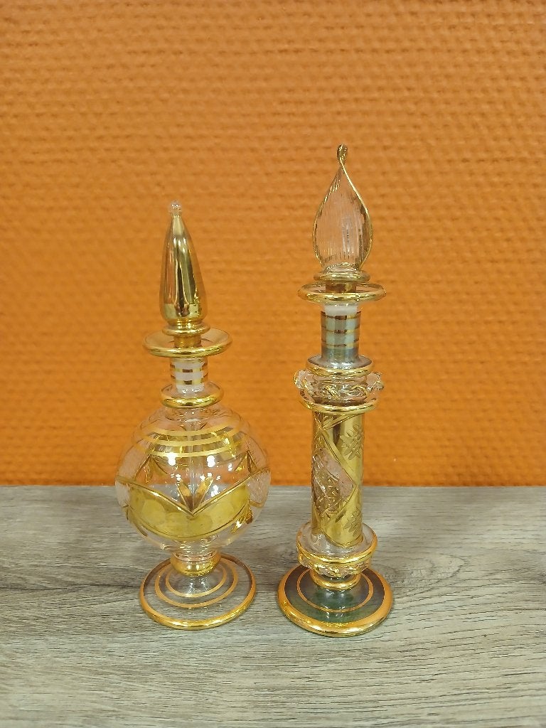 Handgeblazen Glazen Parfümflesjes, Ophalen of Verzenden