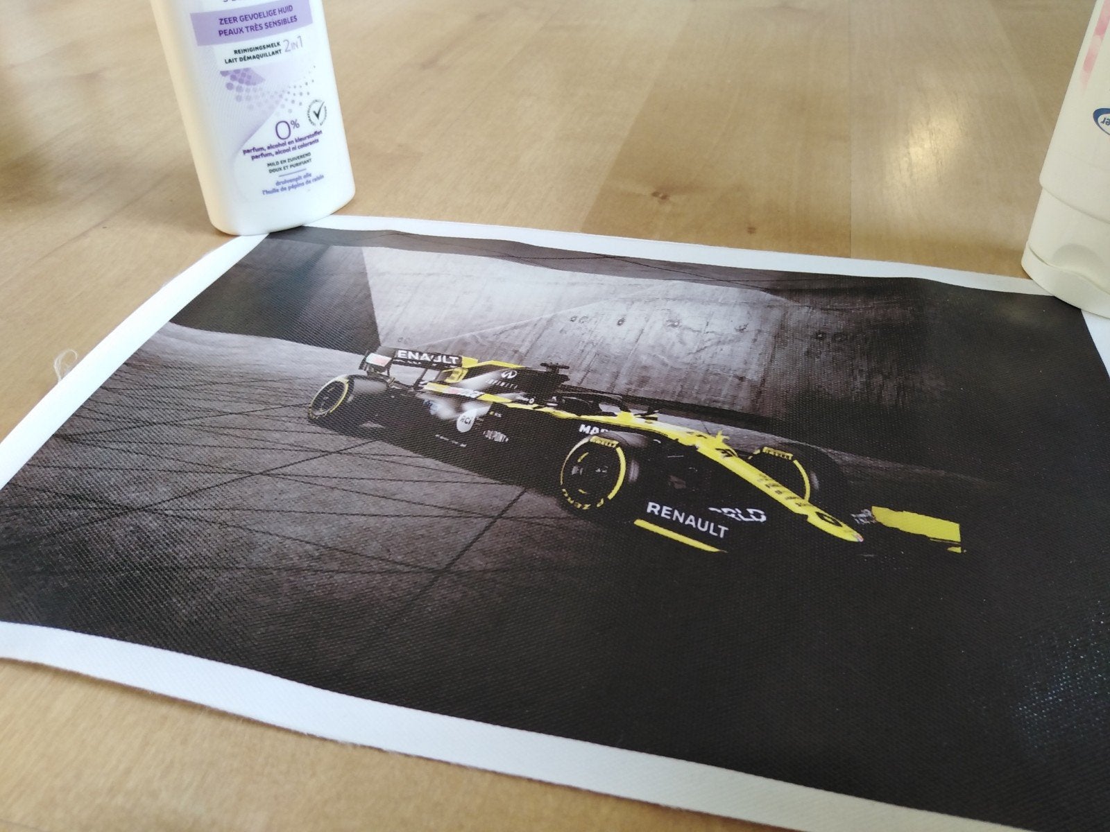 formule 1 canvas poster, Minder dan 50 cm, Nieuw, Ophalen of Verzenden, Foto of Poster