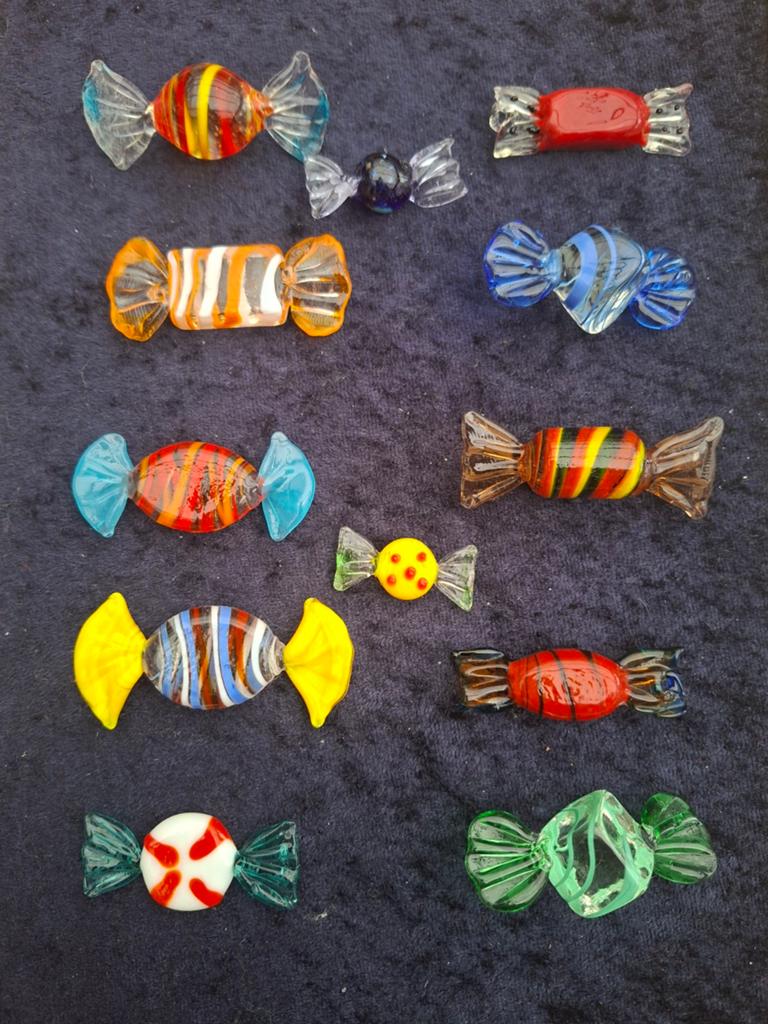 Murano glazen snoepjes, Antiek en Kunst, Ophalen