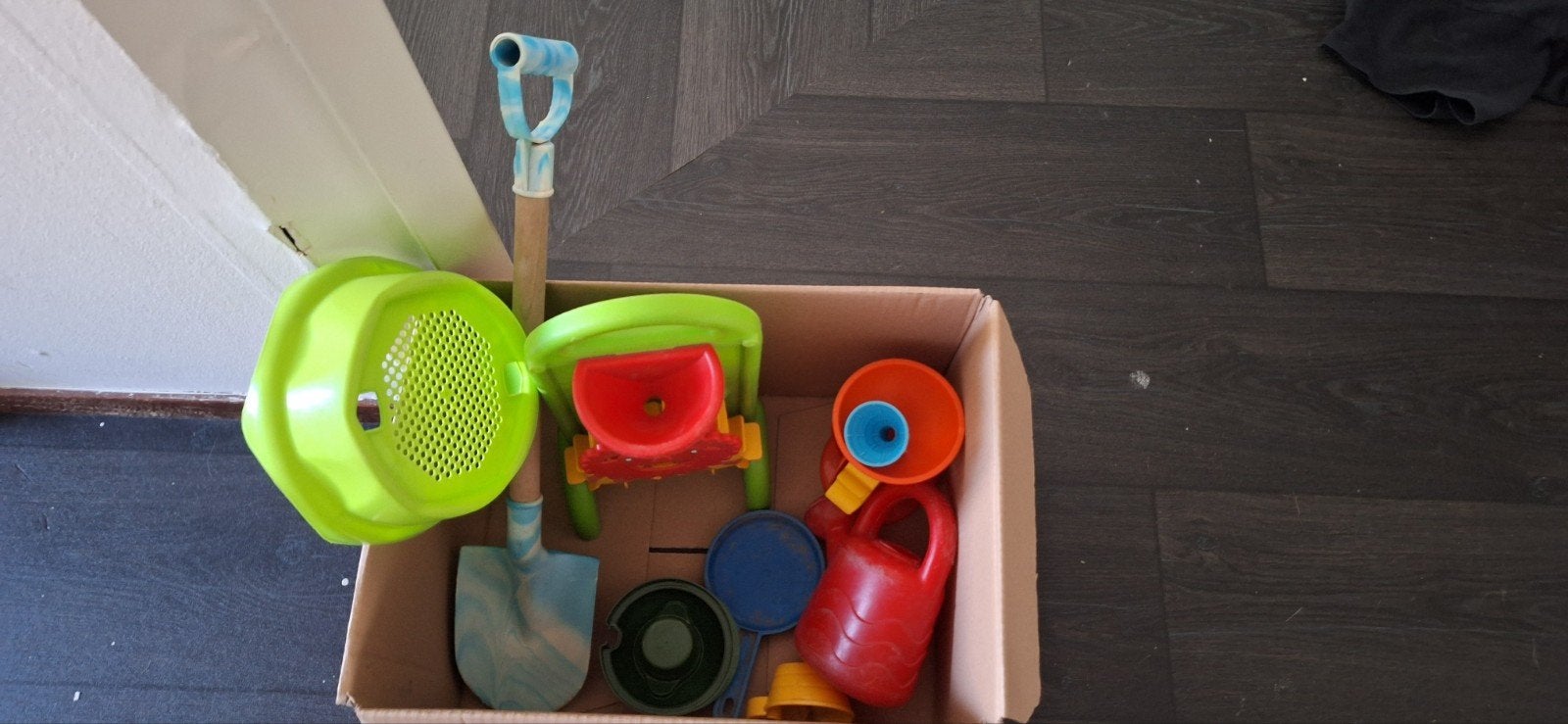 Zandspeelgoed set voor urenlang plezier, Ophalen of Verzenden, Gebruikt