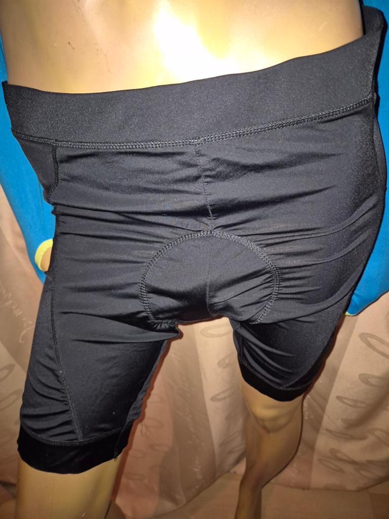 Zwarte fietsbroek met zeem crivit pro maat XL, Crivit pro, M, Dames, Zo goed als nieuw