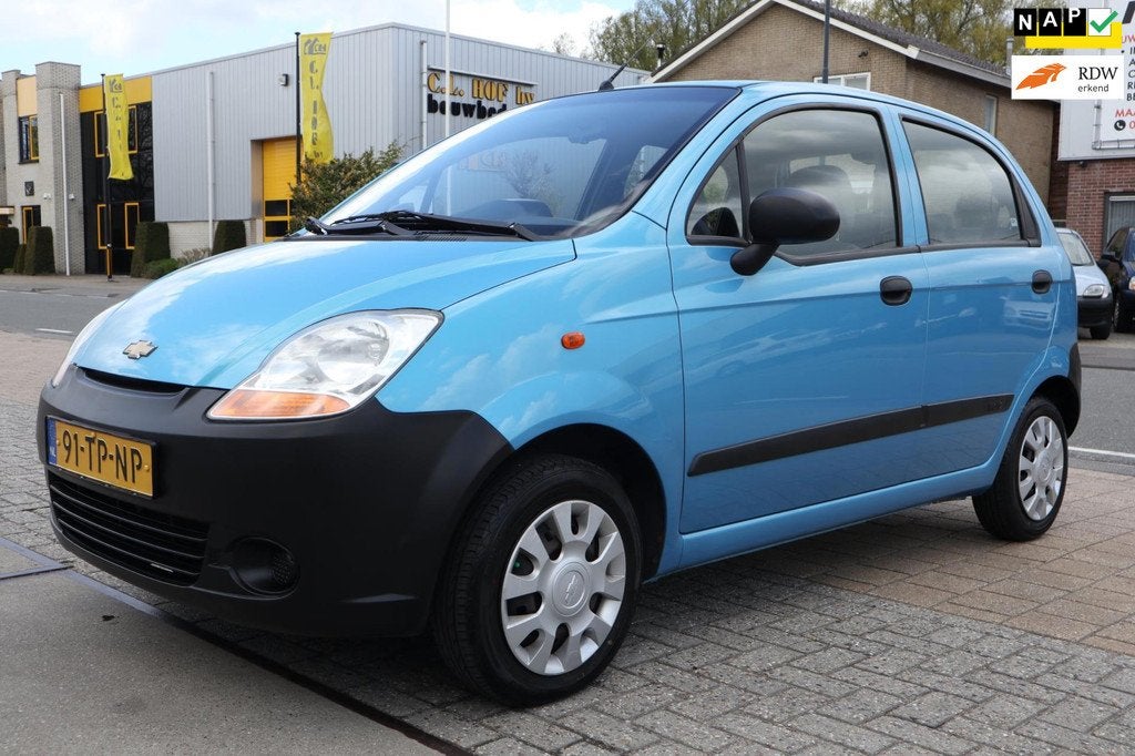 Chevrolet Matiz 0.8 Ace I 3e Eigen. I 88xxx Km NAP I Bj 2006, Voorwielaandrijving, Stof, Gebruikt, Blauw
