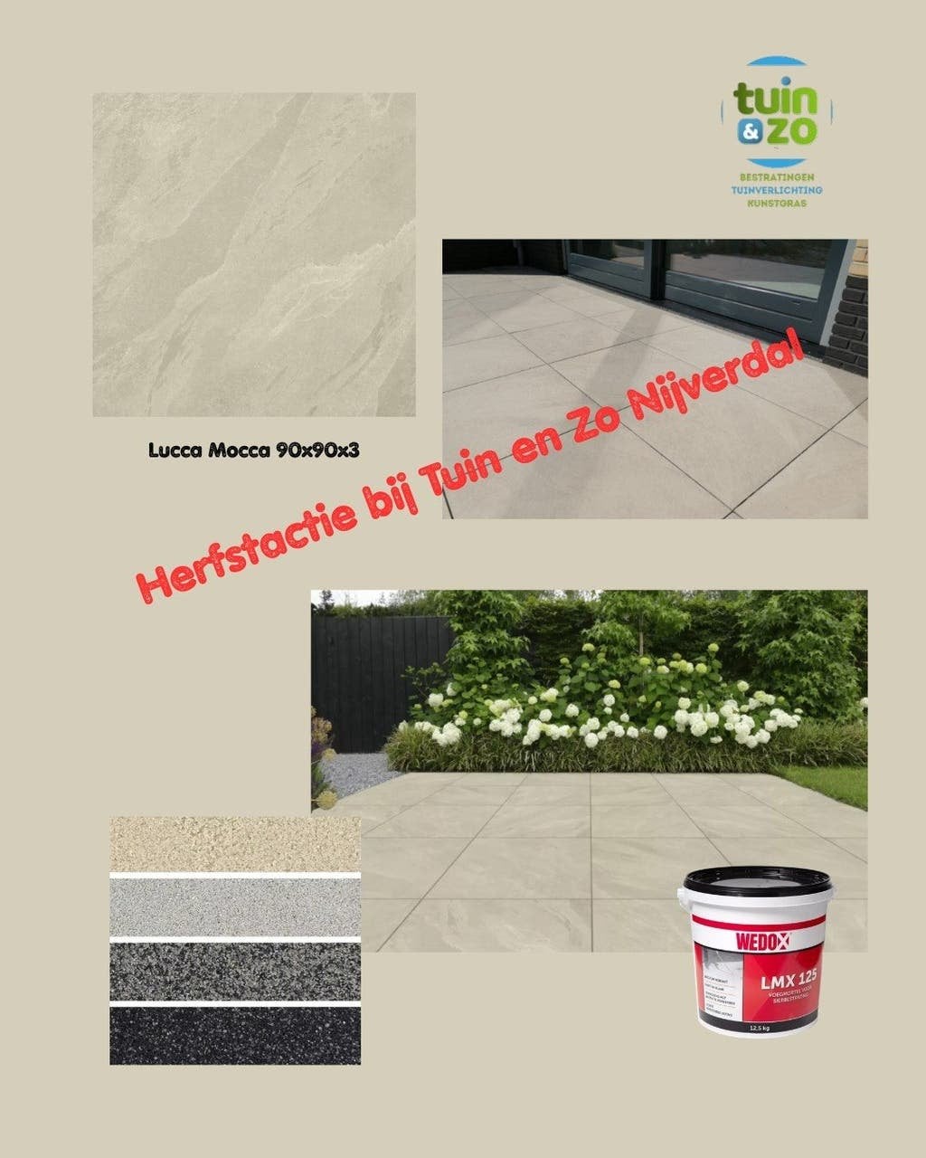 Herfstactie 90x90x3, Ophalen of Verzenden, Nieuw