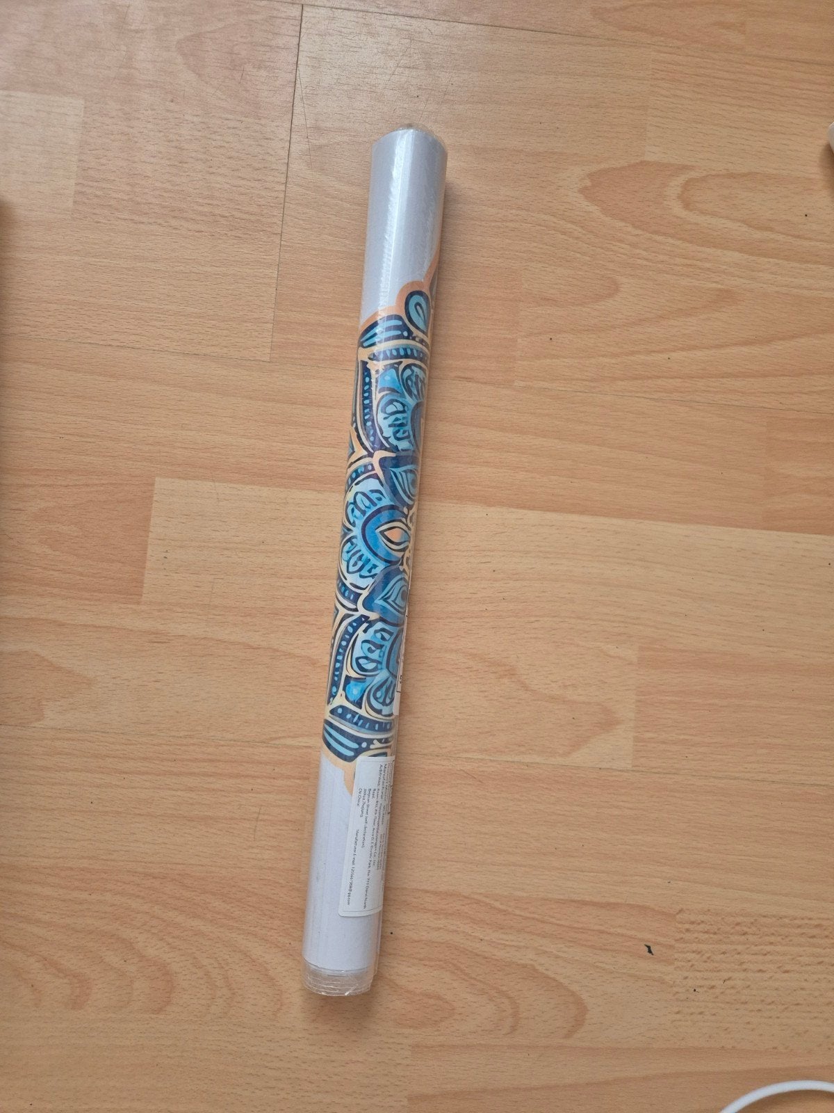 Zelfklevend behang met mandala patroon, Ornamentaal, Modern, Ophalen of Verzenden, Bruin