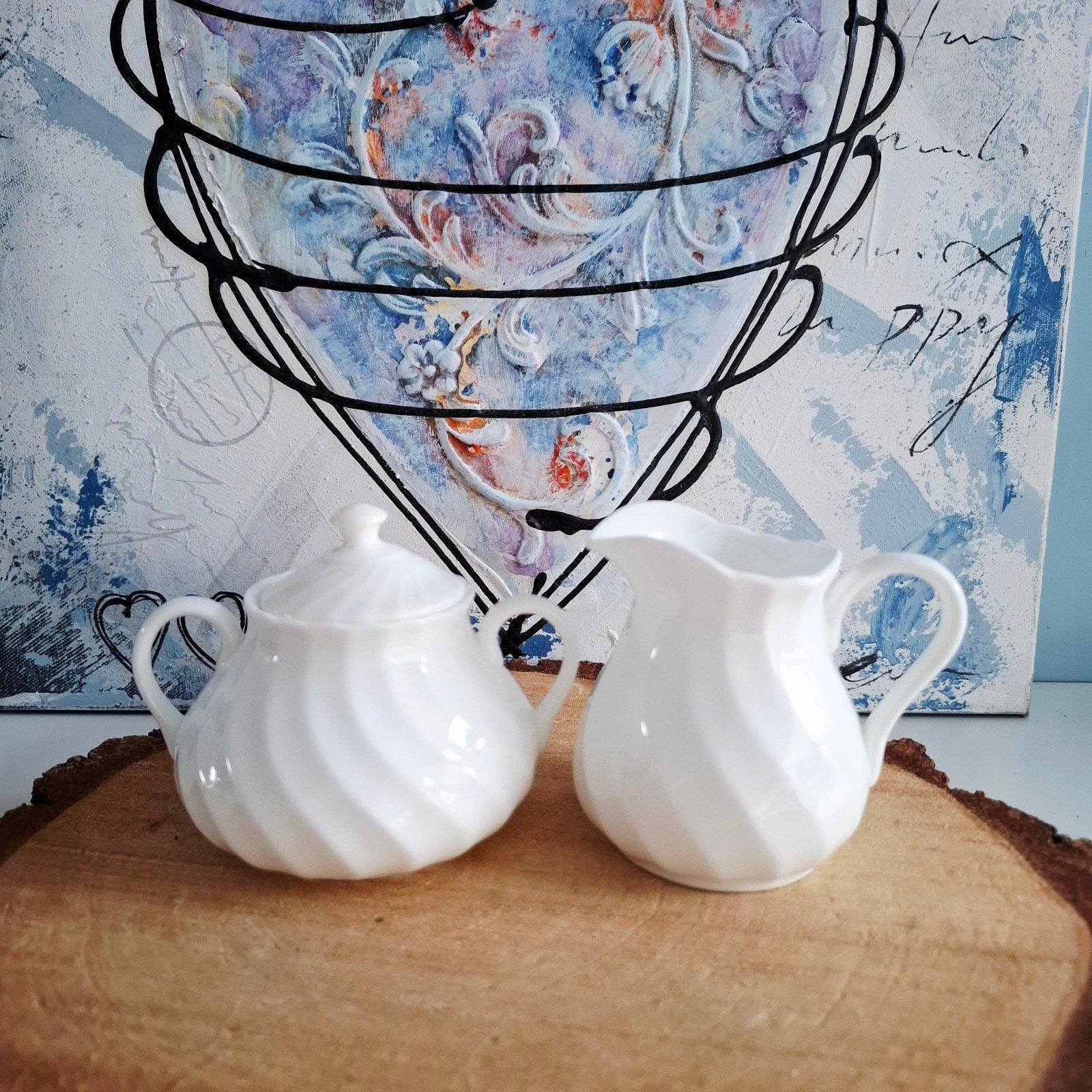 Wedgwood 'Candlelight', uniek klein roomstelletje, Wedgwood, Klassiek, Overige typen, Ophalen of Verzenden
