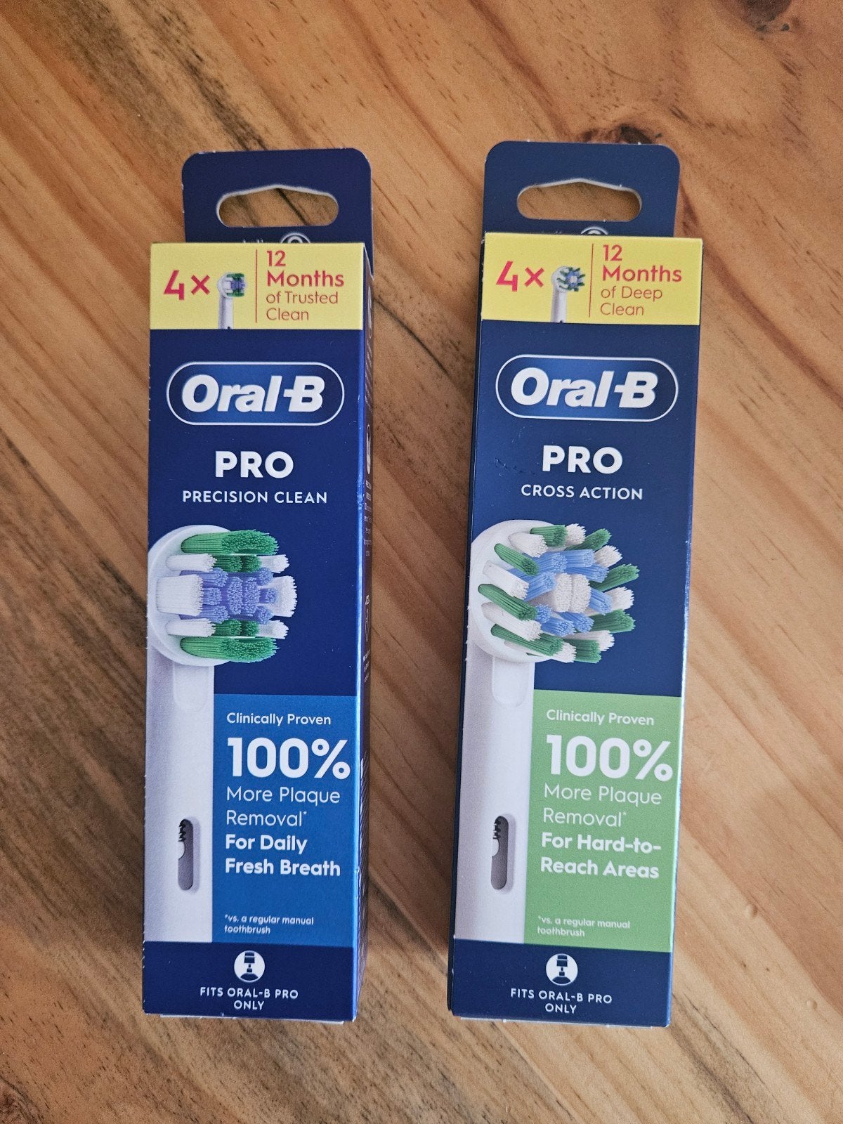 Oral B Pro opzetborstels, Ophalen of Verzenden, Nieuw, Opzetborstel