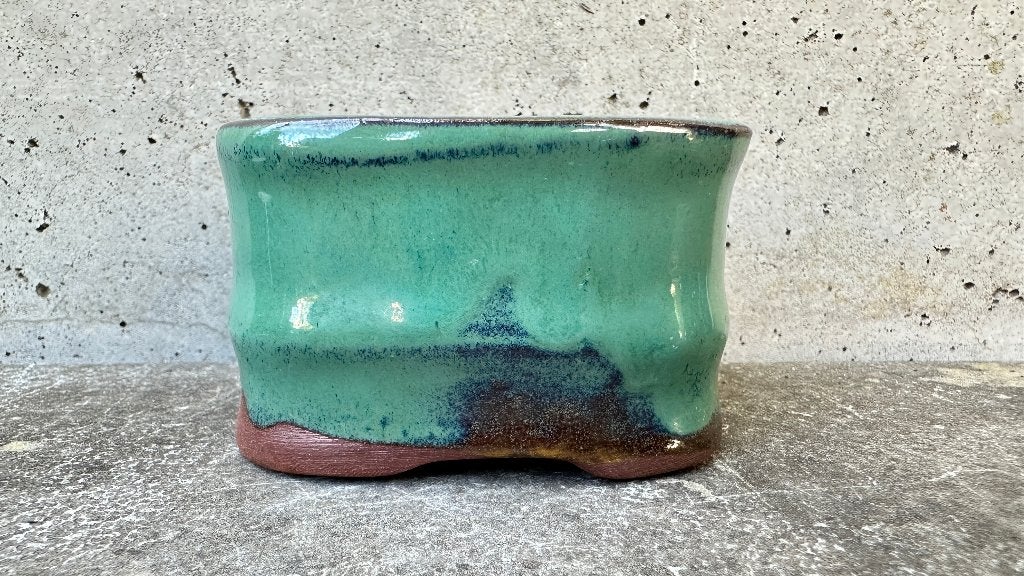 China | Bonsai schaal pot 7x7x4,5cm (5*), Tuin en Terras, Bloempotten, Ophalen of Verzenden, Zo goed als nieuw, Overige vormen