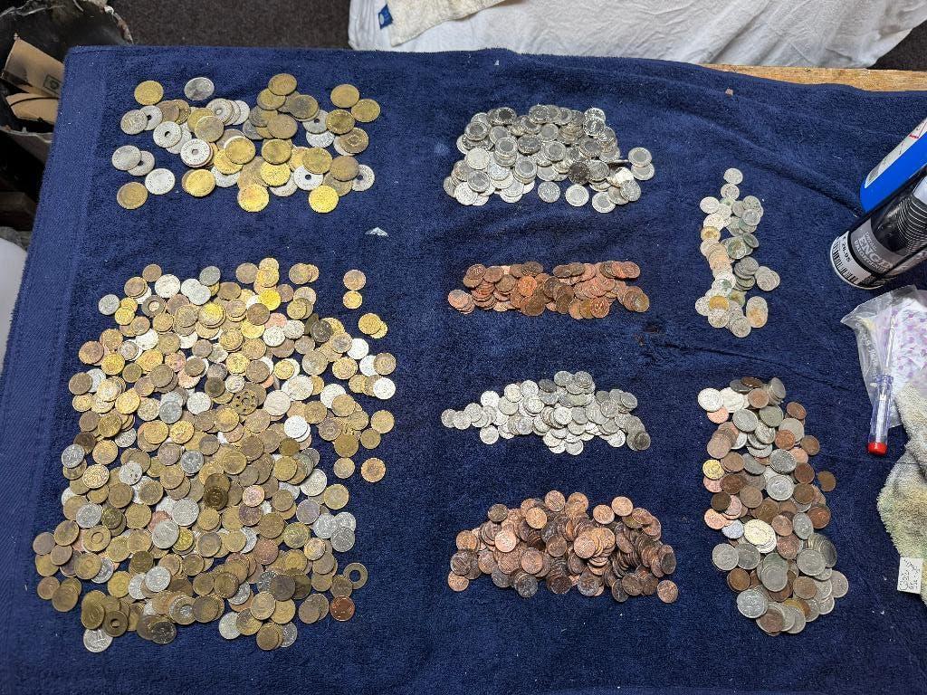 Diverse Gokkast Munten Verschillende soorten Grote Party, Verzamelen, Automaten | Gokkasten en Fruitautomaten, Overige munten