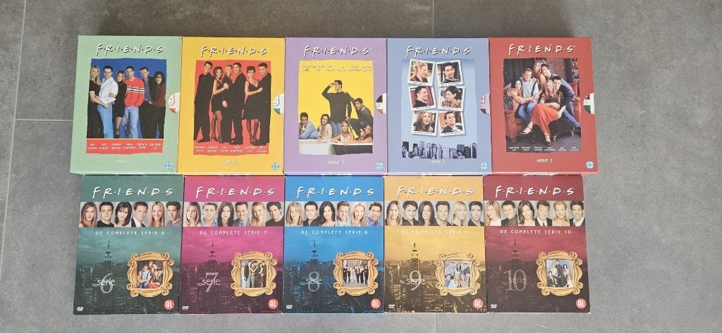 Friends DVD Box Seizoen 1 t/m 10 | Complete Collection, Alle leeftijden, Nederlands, Ophalen of Verzenden, Komedie