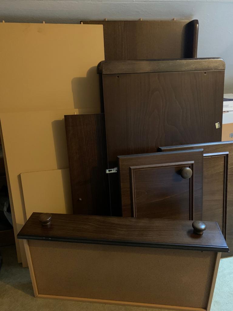 Commode, kleur bruin, Ophalen, Zo goed als nieuw