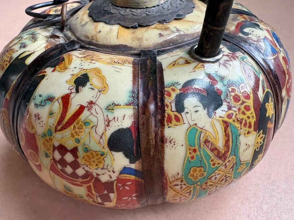 Prachtig oud Chinees opiumpotje, Antiek en Kunst, Kunst | Niet-Westerse kunst, Ophalen of Verzenden