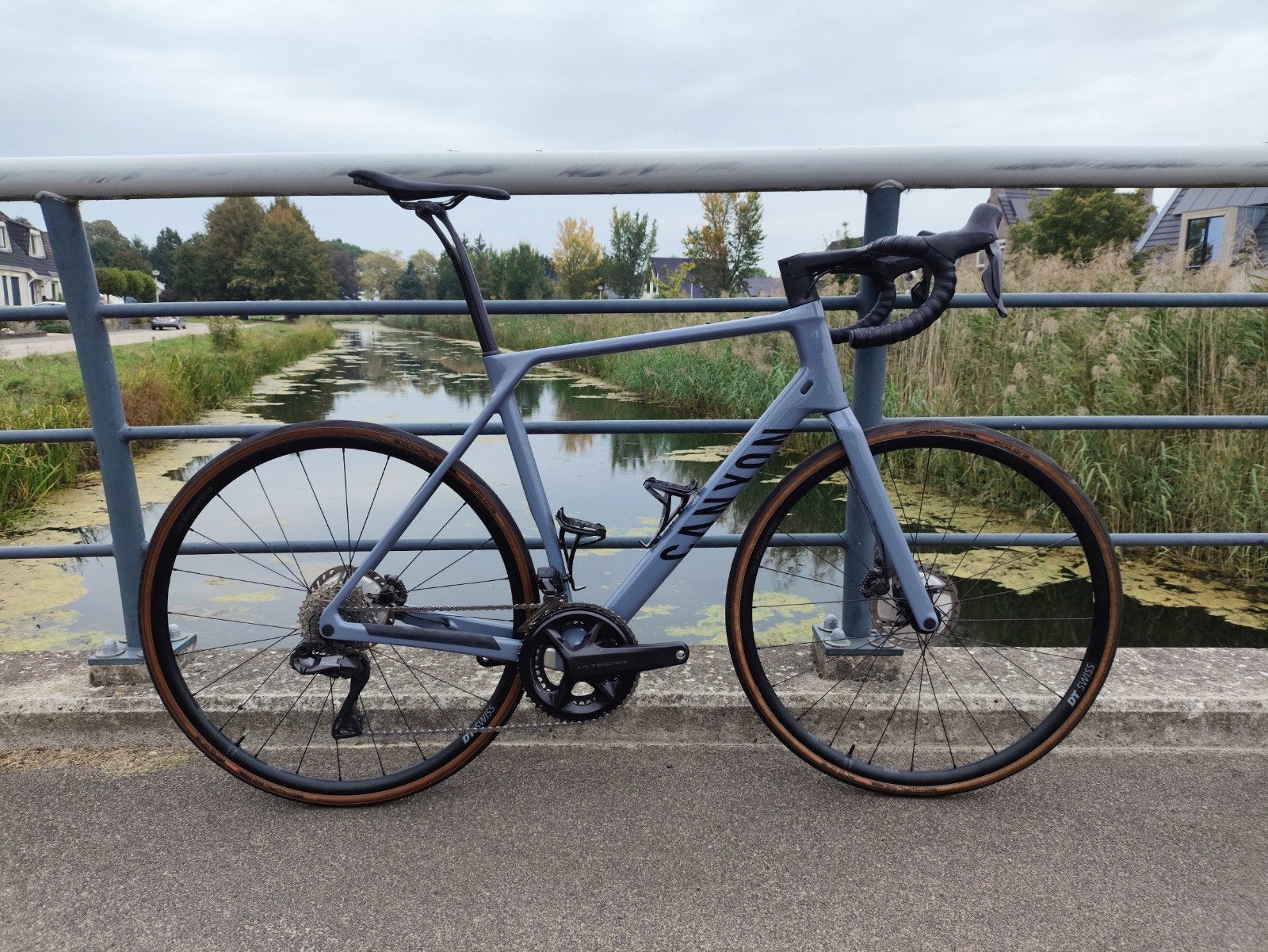 Canyon Endurace CF SL Disc 8.0  Ultegra di2 maat L, 28 inch, Carbon, Zo goed als nieuw, 57 tot 61 cm