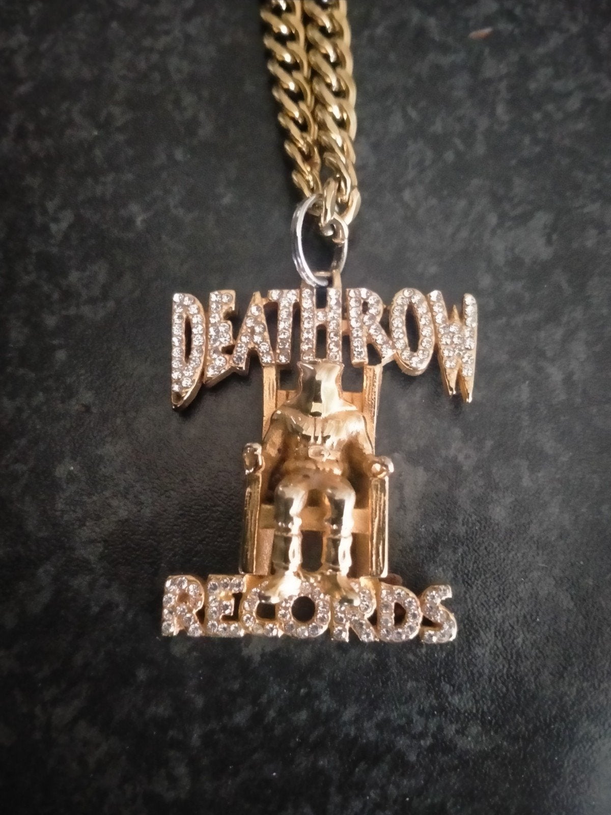hanger met ketting v snoop dog, Ophalen of Verzenden, Nieuw, Zilver, Overige materialen