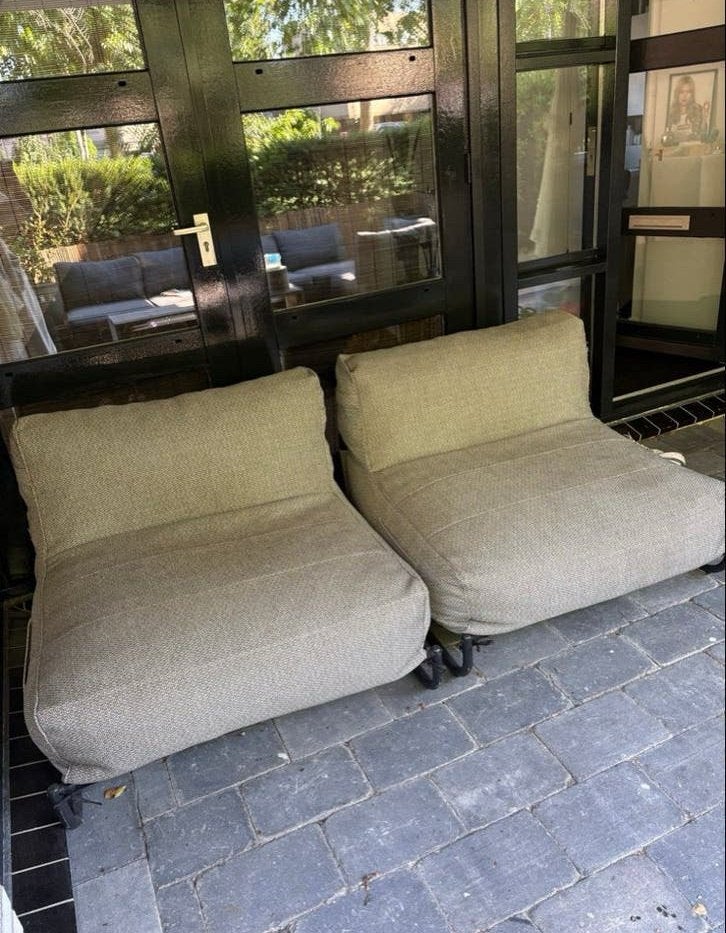 Set van 2 Jules lounge stoelen Karwei, Ophalen, Gebruikt