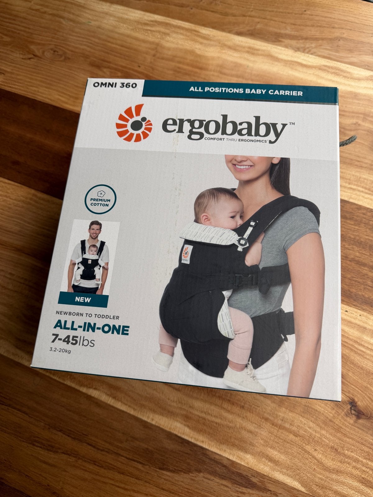 Ergobaby Omni 360 Draagzak, Kinderen en Baby's, Babydragers en Draagdoeken, Zo goed als nieuw, Buik, Rug of Zij, Draagzak, Ophalen
