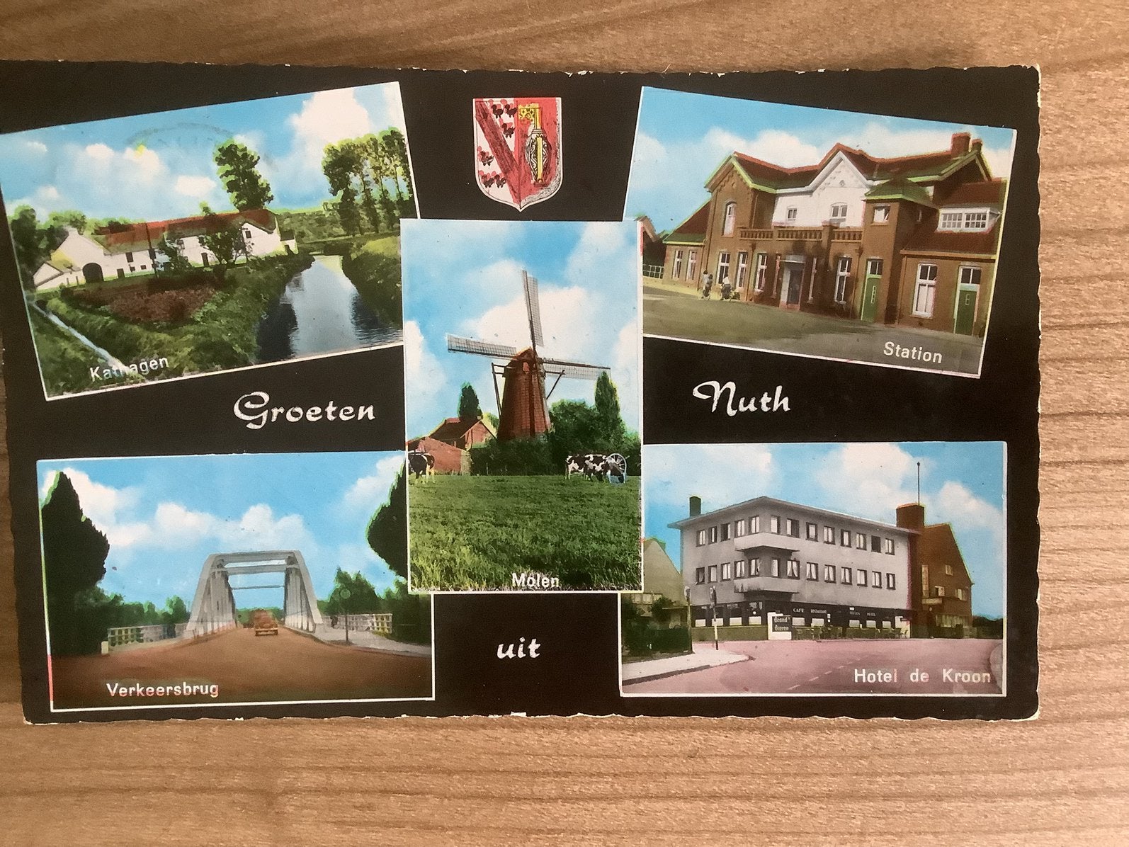 ansichtkaart Nuth, Verzenden, Gelopen