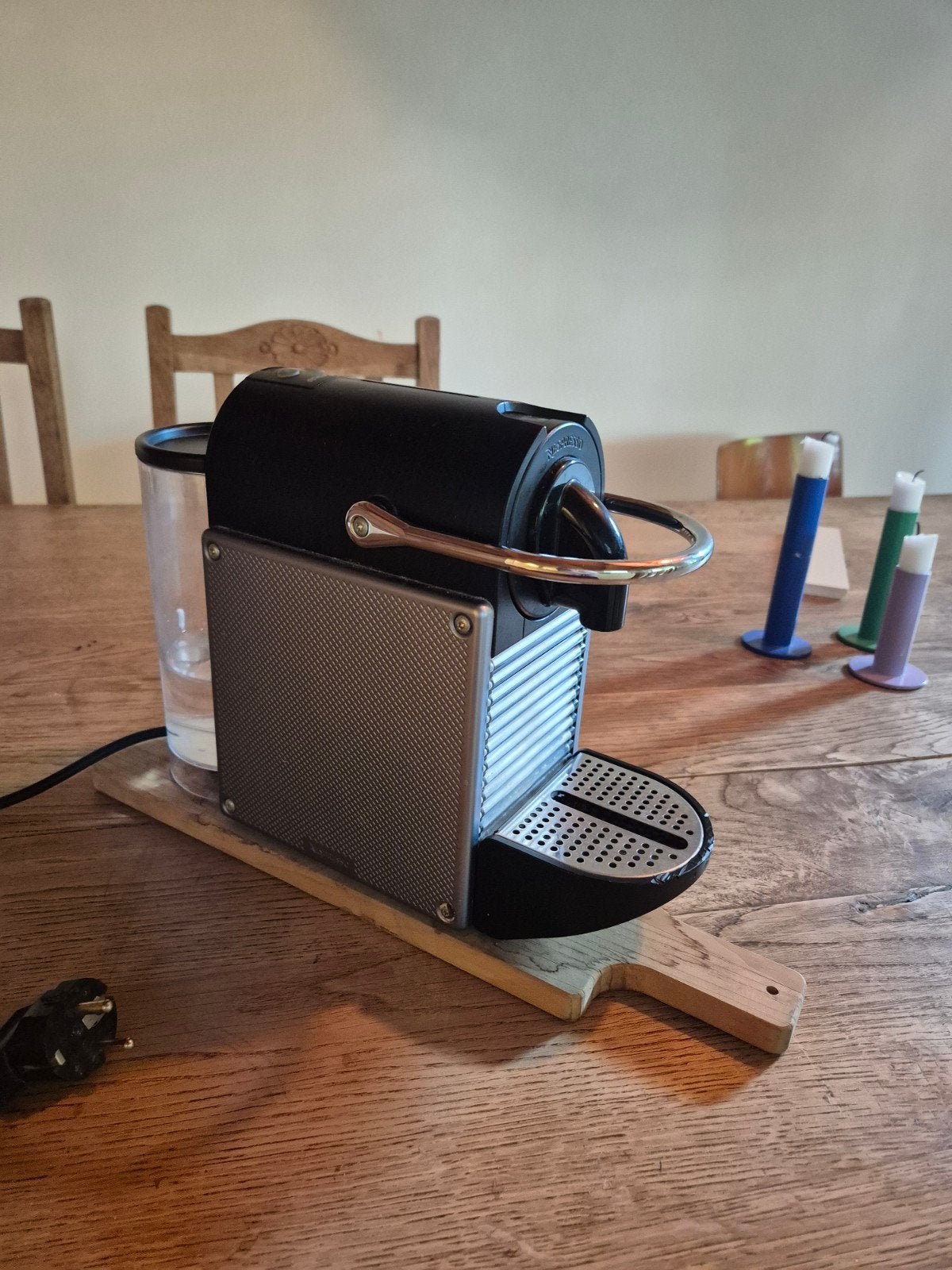Nespresso koffiecupmachine - Zwart, Ophalen, Gebruikt, Espresso apparaat, 1 kopje