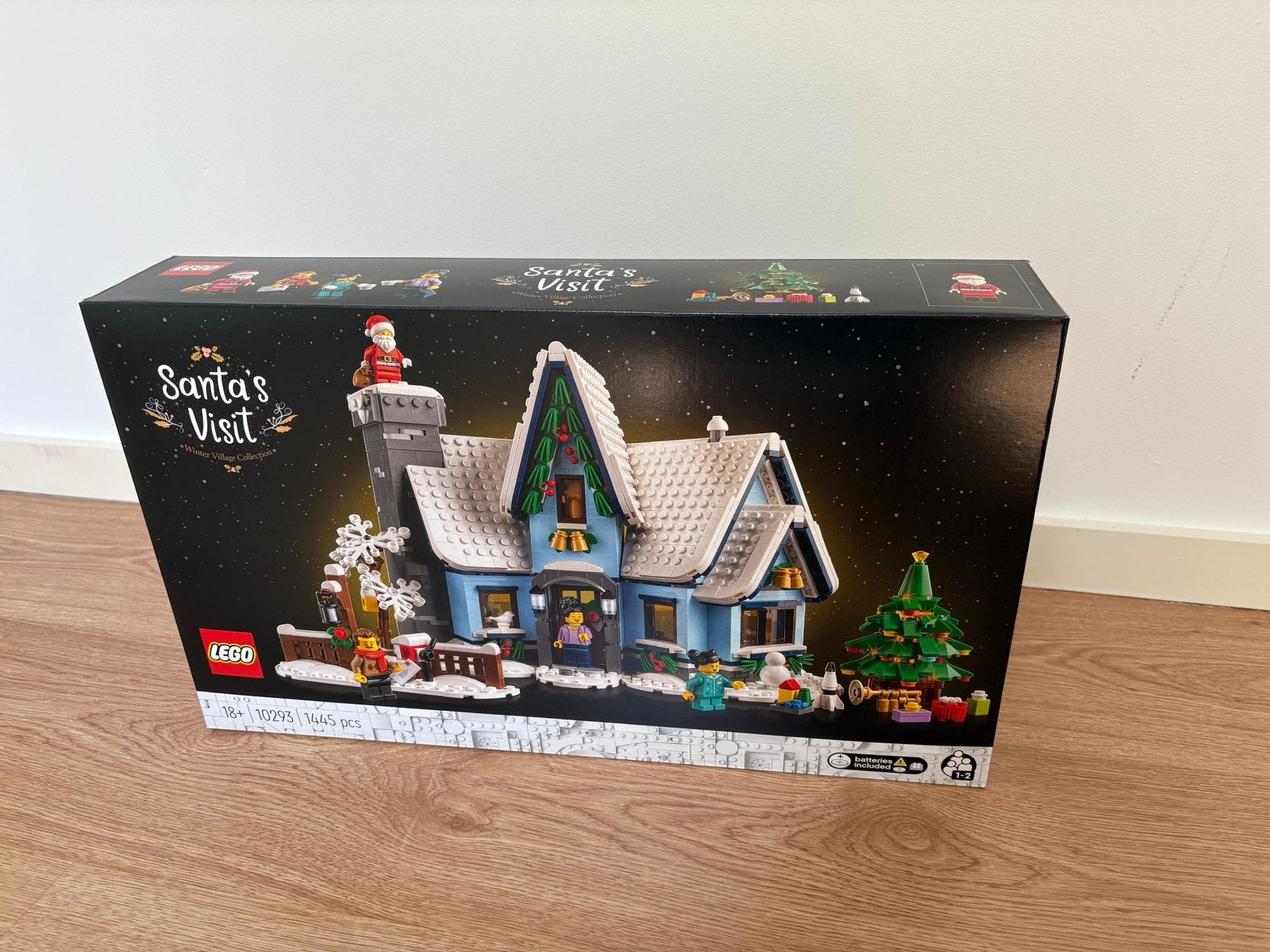 Lego 10293 Bezoek van de Kerstman - Nieuw en Sealed, Overige thema's, Lego, Nieuw, Ophalen of Verzenden