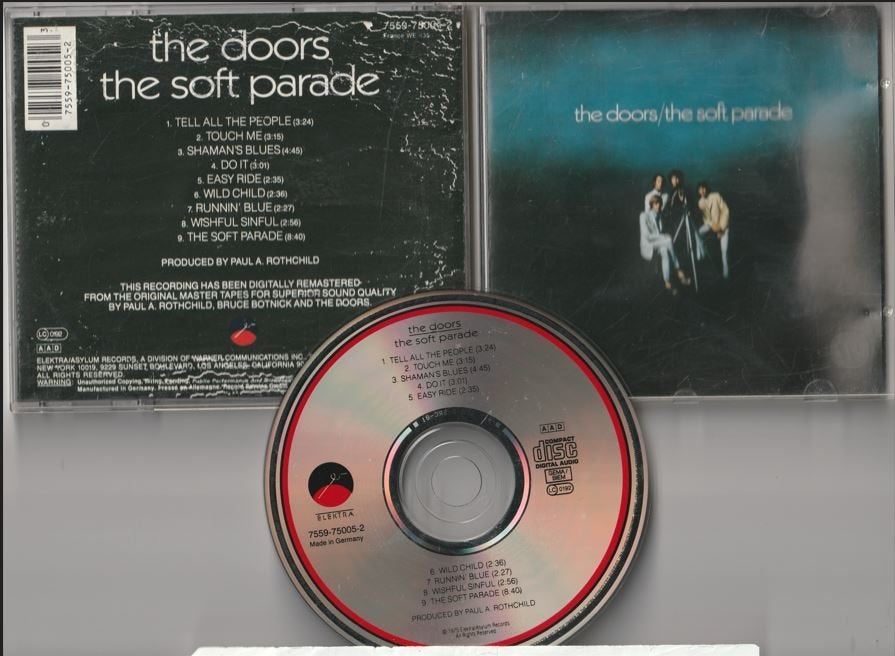 The Doors - The Soft Parade, Cd's en Dvd's, Cd's | Rock, Ophalen of Verzenden, Zo goed als nieuw, Poprock