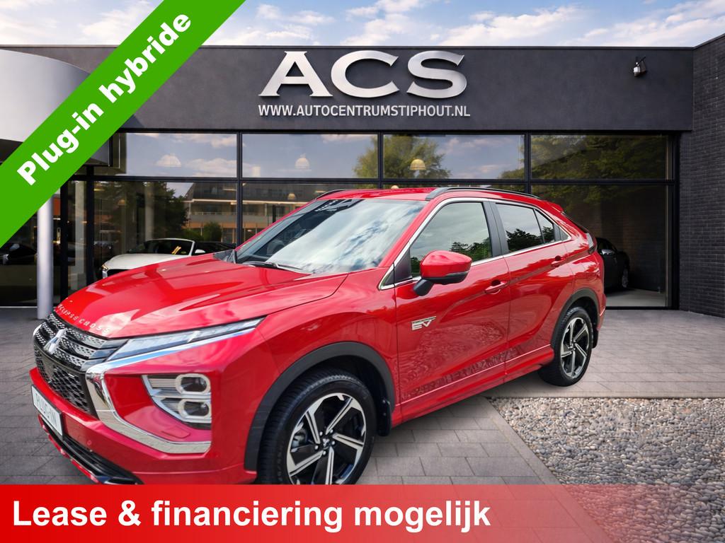 Mitsubishi Eclipse Cross 2.4 PHEV Intense Plus | Ad. Cruise, Zwart, 4 cilinders, Verwarming stoelen achter, Bedrijf