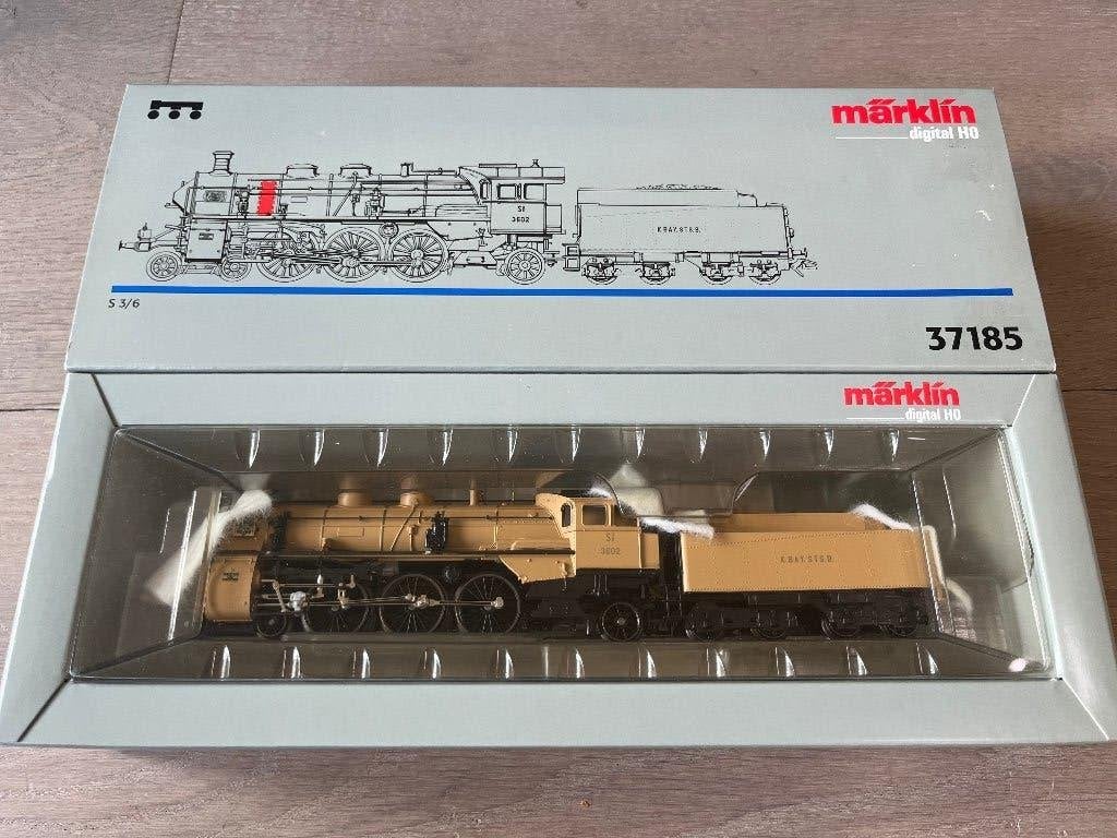 Marklin 37185 ho locomotief nieuwstaat, Wisselstroom, Locomotief, Nieuw, Ophalen of Verzenden